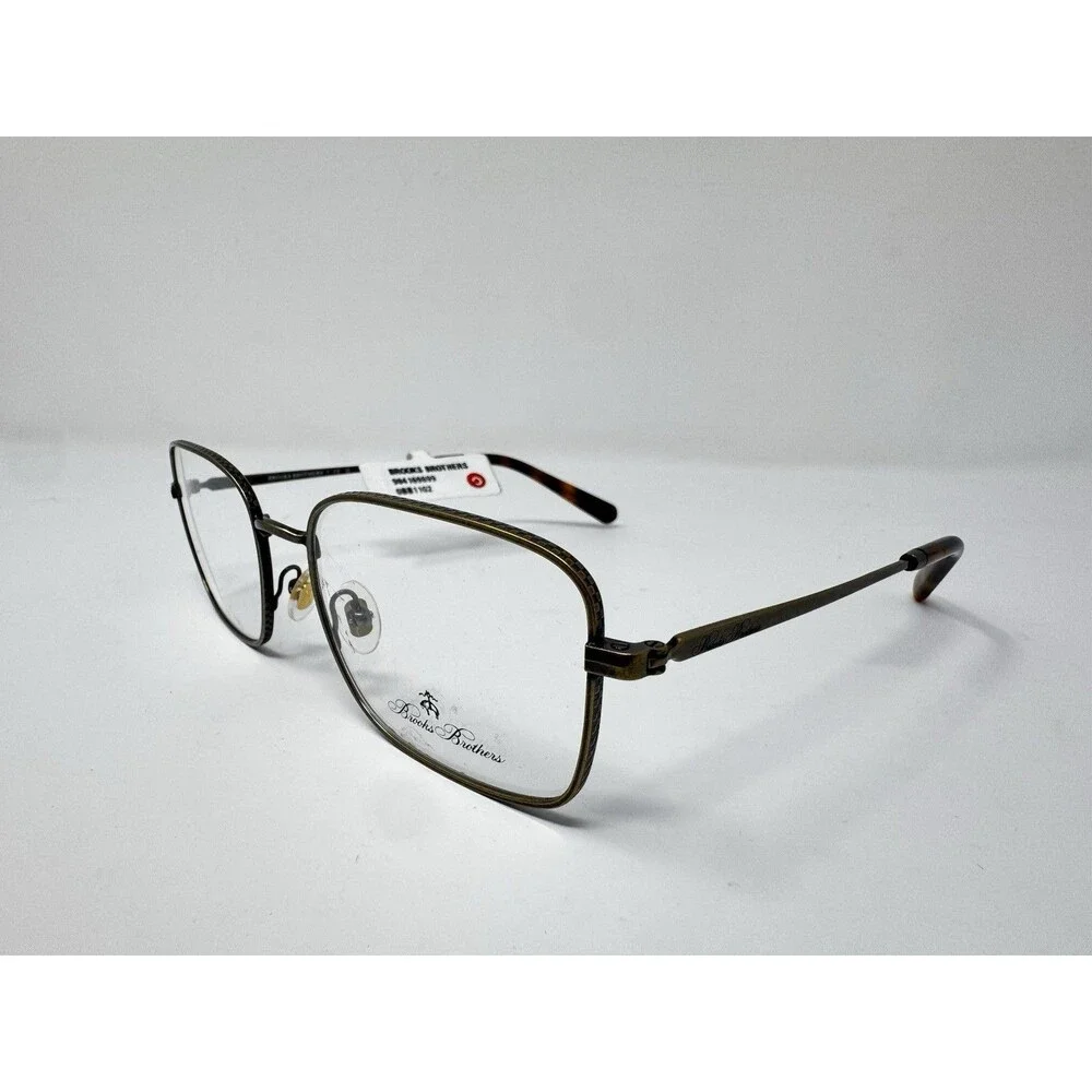 Brooks Brothers BB1102 Bronze Brown Eyeglass Frames New Old Stock 56-20-145